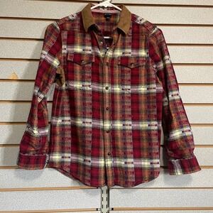 Art‎ Class Boys Plaid Flannel Shirt Size M (8/10) Long Sleeve Button Down